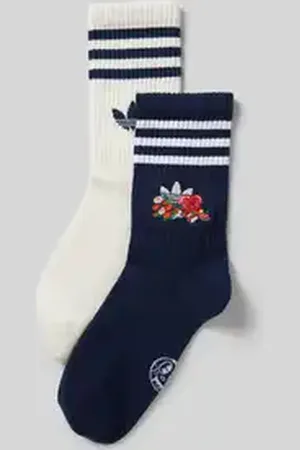 adidas Sokken met motiefstitching in een set van 2 paar, model 