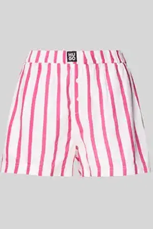 HUGO BOSS Relaxed fit pyjamabroek met labelpatch, model 