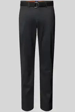 McNeal Slim fit broek met riem