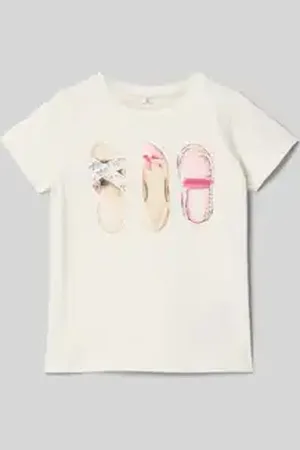 NAME IT T-shirt met strikdetail, model 
