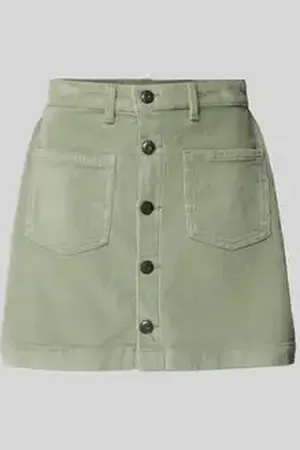 ONLY Corduroy minirok in katoenmix, model 