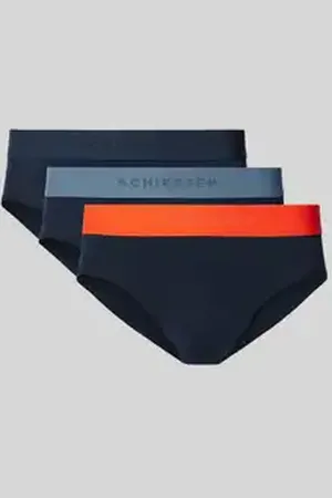 Schiesser Slip met elastische band met label in een set van 3 stuks
