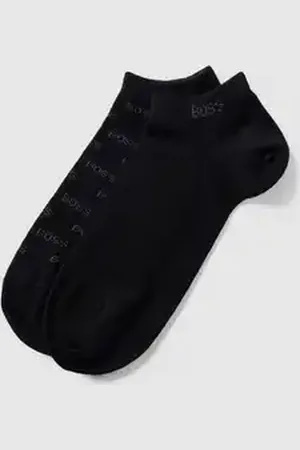 HUGO BOSS Sneakersokken met stretch in een set van 2 paar