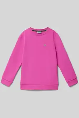 Lacoste Sweatshirt met labelstitching