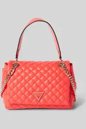Guess Handtas met labeldetail, model 