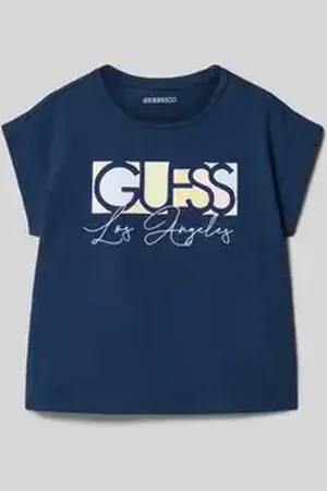 Guess T-shirt met labelstitching