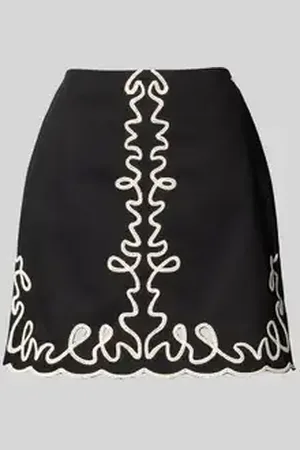 HUGO BOSS Minirok met cut-outs, model 