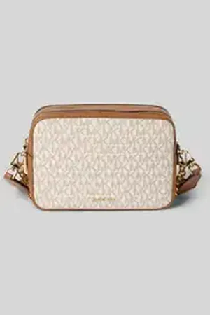 Michael Kors Handtas met labelapplicatie, model 
