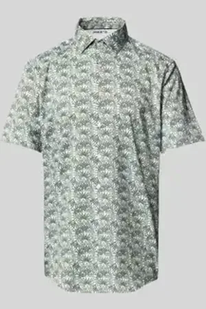 Jake*s Slim fit zakelijk overhemd met knoopsluiting