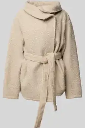 Gina Tricot Langs jas met strikceintuur