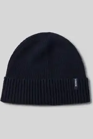 McNeal Beanie met labeldetail