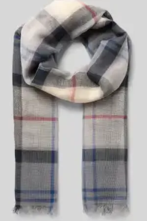 Barbour Sjaal met rafels