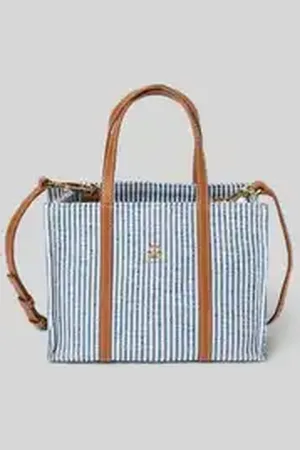 Tommy Hilfiger Crossbody strandtas van katoenmix