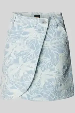 HUGO BOSS Jeansrok in wikkellook