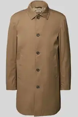 JOOP! Lange jas met strookzakken, model 