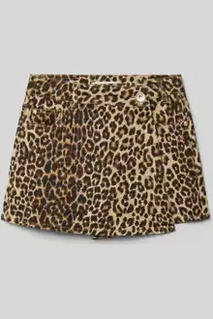 Garcia Skort in wikkellook met labeldetail
