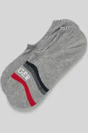Tommy Hilfiger Kousenvoetjes met elastische ribboordjes in een set van 2 paar