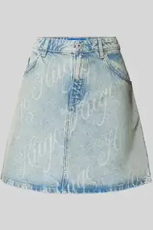 Hugo Blue Jeansrok in 5-pocketmodel, model 
