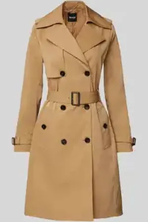 HUGO BOSS Trenchcoat met tailleriem, model 