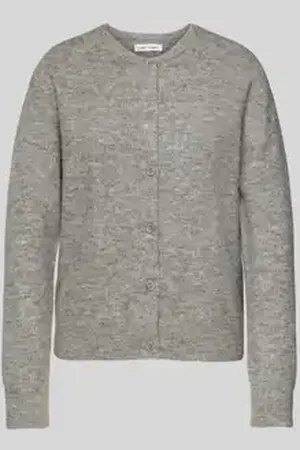 Samsøe Samsøe Gebreide cardigan met ronde hals