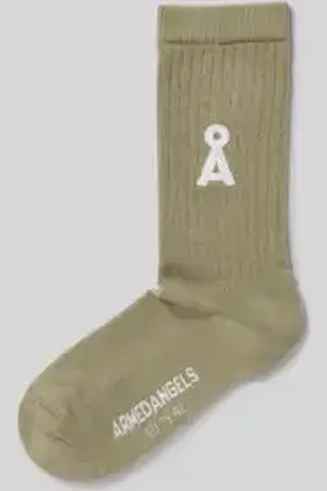 Armedangels Sokken met logodetail, model 