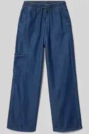 QS by s.Oliver Wide leg jeans van zuiver katoen