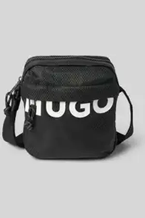 HUGO BOSS Schoudertas met labelprint, model 