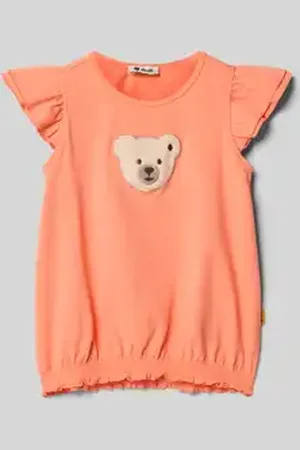 Steiff T-shirt met geschulpte zoom