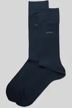 HUGO BOSS Sokken met labelprint in een set van 2 paar