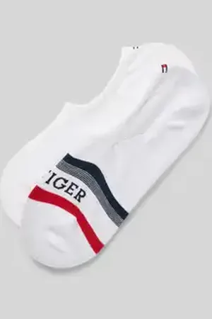 Tommy Hilfiger Kousenvoetjes met elastische ribboordjes in een set van 2 paar