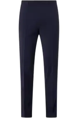 HUGO BOSS Pantalon van scheerwolmix, model 
