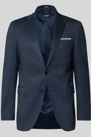 JOOP! Colbert met paspelzak op de borst en viscose, model 