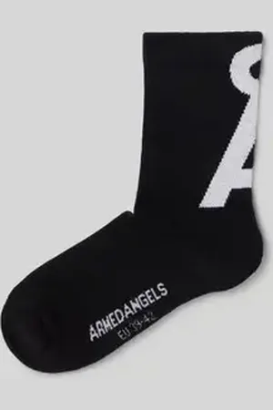Armedangels Sokken met logodetail, model 