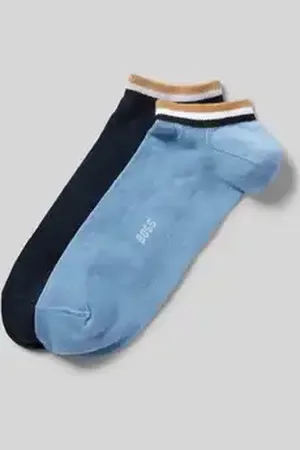 HUGO BOSS Sokken met labeldetail in een set van 2 paar