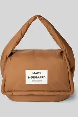 Mads Norgaard Handtas met labelpatch en hengsel