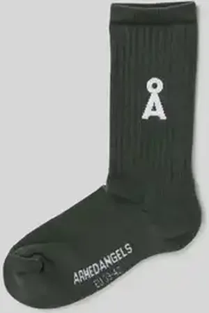 Armedangels Sokken met logodetail, model 