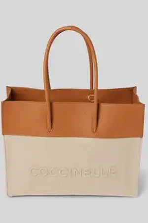 Coccinelle Shopper met labelstitching, model 