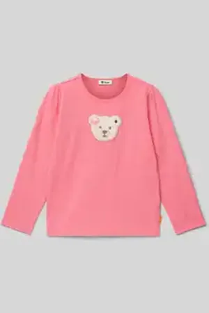 Steiff Shirt met lange mouwen en motiefdetail