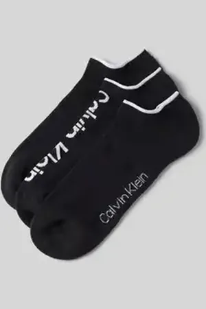 Calvin Klein Sokken met labelprint in een set van 3 paar