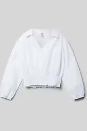 Blue Effect Regular fit blouse met smokdetails