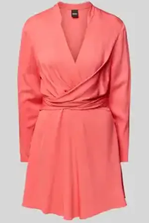 HUGO BOSS Mini-jurk in wikkellook, model 