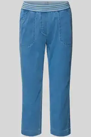Toni Slim fit joggingbroek met verkort model, model 