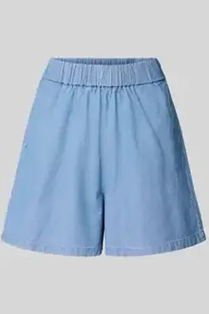 Pieces® Loose fit korte broek van puur katoen, model 