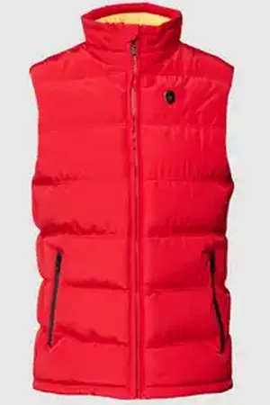 Wellensteyn Regular fit bodywarmer met labelapplicatie, model 