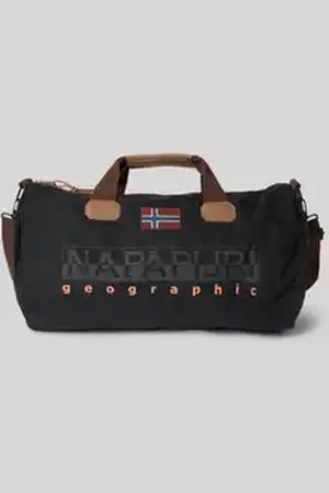 Napapijri Weekendtas met logopatch en verstelbare schouderband