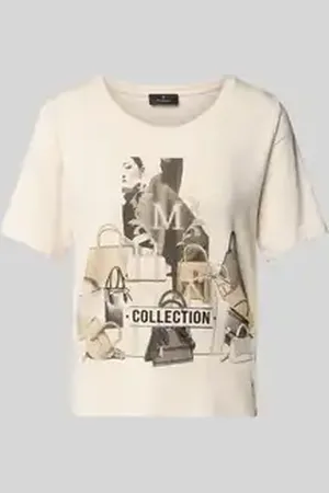 monari T-shirt met strass-steentjes