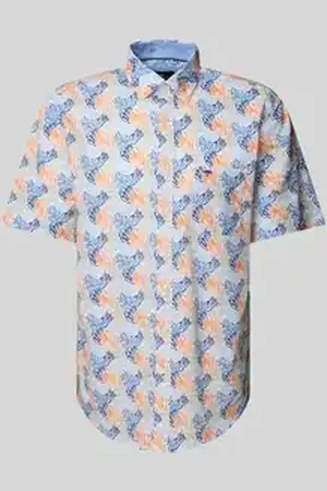 Fynch-Hatton Regular fit vrijetijdsoverhemd met button-downkraag