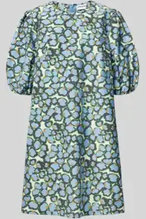 Jake*s Mini-jurk met pofmouwen