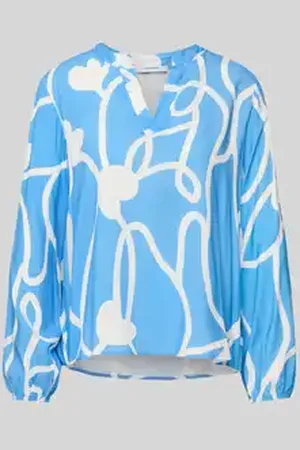 Zabaione Regular fit blouse met tuniekkraag, model 