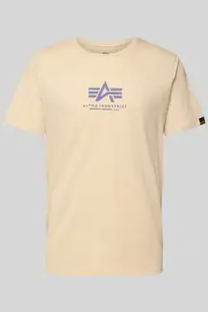 Alpha Industries T-shirt met labelprint